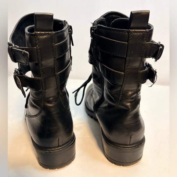 MIA Perry Black Studded Combat Boots size 8.5 - Picture 8 of 15
